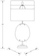 Surya Olson Mint Table Lamp-5