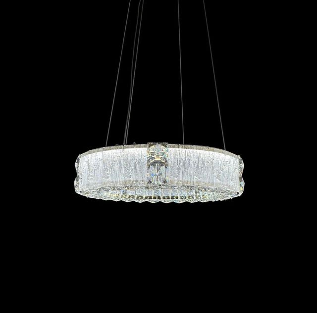 Michael Amini® Mina Clear Small Round LED Chandelier-1