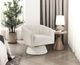 Homelegance® Eve Beige Swivel Chair-1