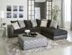 Albany Industries Bangle Silver Cocktail Ottoman-1