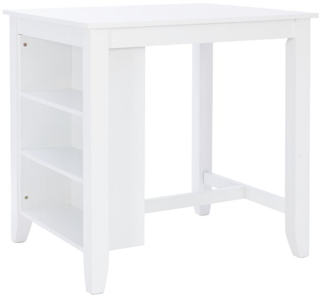 Powell® Maui White Counter Height Space Saver Table-0
