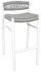 CabanaCoast® Customizable Breezeway Aluminum Outdoor Bar Stool-0