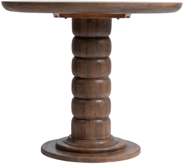 Classic Home Hillrose Pecan Brown Dining Table-2