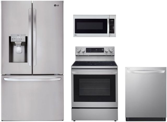LG 4 Piece Stainless Steel Kitchen Package-0