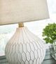 Signature Design by Ashley® Wardmont White Ceramic Table Lamp-1