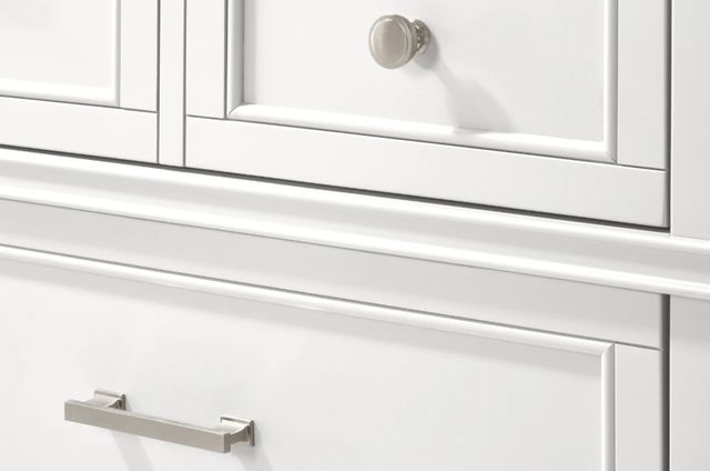 Bernards Nova II White 5-Drawer Chest-2
