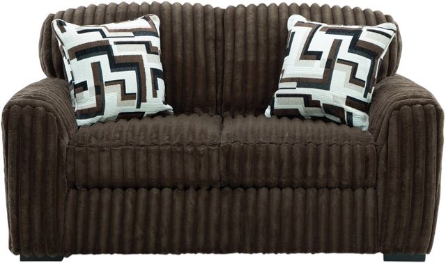 Signature Design by Ashley® Midnight-Madness Chocolate Loveseat-1