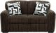 Signature Design by Ashley® Midnight-Madness Chocolate Loveseat-1
