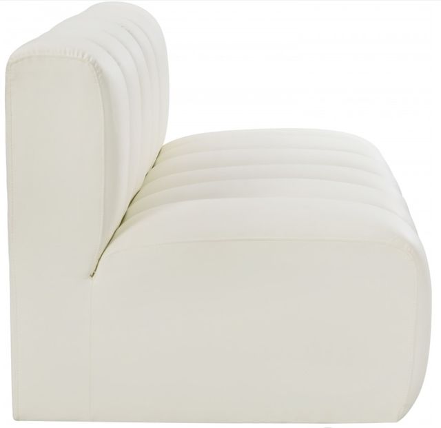 Meridian Furniture Arc 2-Piece Cream Small Spaced Sectional-2