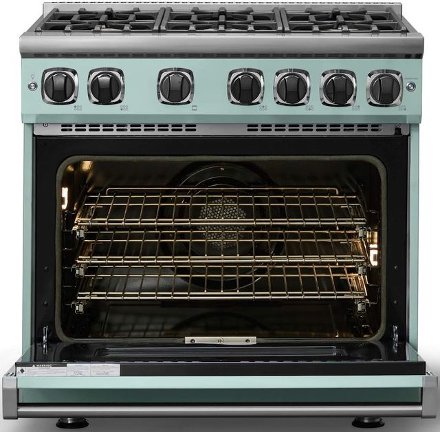 Viking® 7 Series 36" Splash Pro Style Liquid Propane Gas Range-1