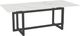 Amisco Customizable Ezra 84" Rectangular Dining Table with 0.5" Italian Porcelain on Glass Top-0