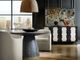 Hooker® Furniture Commerce and Market Moroccan Modern Beige/Natural Black Wood Credenza-1