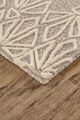 Feizy Enzo Ivory/Taupe 2'6" x 8' Runner Rug-1