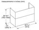Thermador® 35.94" Stainless Steel Duct Cover-1