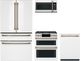 Café™ 4 Piece Matte White Gas Kitchen Package-0
