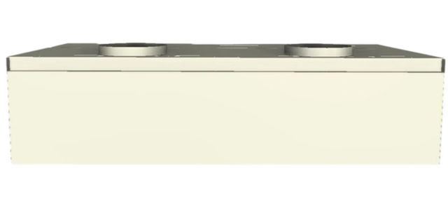Vent-A-Hood® 48" Biscuit Wall Mounted Range Hood-0