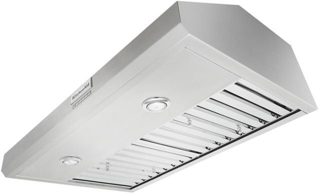 KitchenAid® 36" Stainless Steel Commercial-Style Under Cabinet Range Hood-3