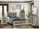 Mazin Furniture Arcadia White & Weathreed Gray Dresser Mirror-4