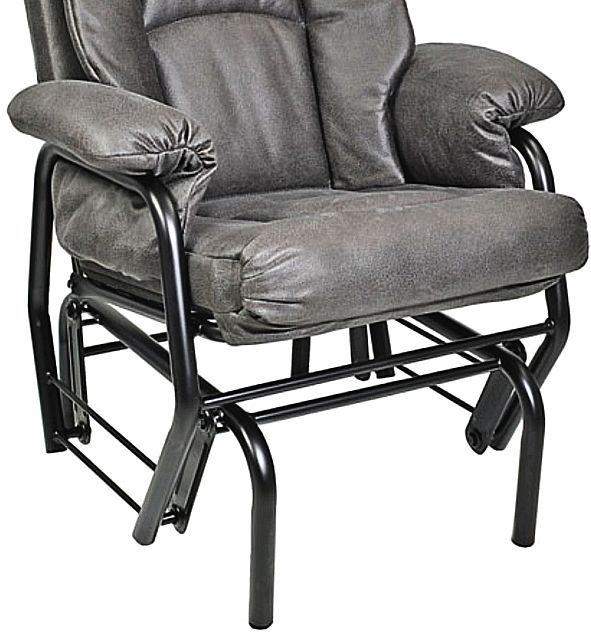 PEL International EKO 80 Series Gray Manual Recliner-1