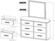 International Furniture Direct Balam Stained Brown Dresser-2