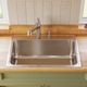 Elkay Lustertone® Classic Lustrous Satin 31" x 22" x 11-5/8" 1-Hole Single Bowl Drop-In Sink-3