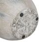 A & B Home Light Gray 9" Planter Pot with Swirling Patterns-4