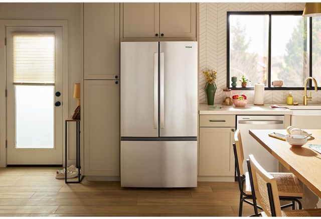 Whirlpool® 36 in. 30.0 Cu. Ft. Fingerprint Resistant Stainless Steel French Door Refrigerator with In-Door Water and Ice Maker-1