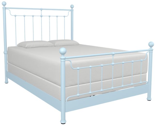Wesley Allen Customizable Tucker King Iron Bed-3