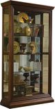 Pulaski™ PFC Oak Brown Two Way Sliding Door Curio-0