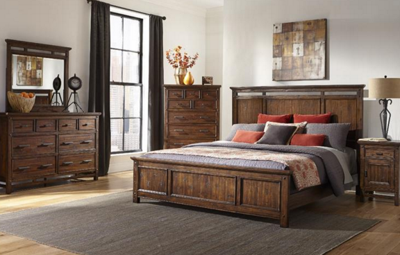 Intercon Wolf Creek Bedroom Queen Panel Headboard-0