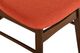 New Classic® Home Furnishings Morocco Orange/Walnut Dining Side Chair-5