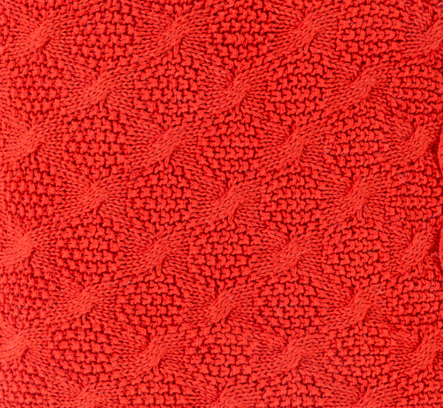 Surya India Burnt Orange 50"x60" Throw Blanket-1