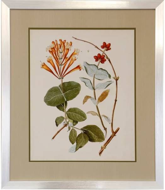 Stylecraft Brown/Green/Off-White/Orange/Red Wall Art-0