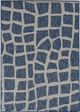 KAS Rugs Provo Blue/Gray Bedrock 5'x8' Area Rug-0