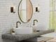 Currey & Company Bagno Brindisi Antique Brass/Opaque Wall Sconce-3