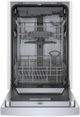 Bosch® 300 Series 18" Stainless Steel Front Control Built In Dishwasher-1