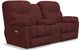 La-Z-Boy® Morrison Claret Power Reclining Loveseat with Console-1