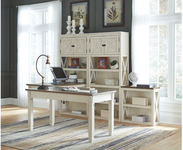 Signature Design by Ashley® Bolanburg Two-tone 30" Bookcase-3