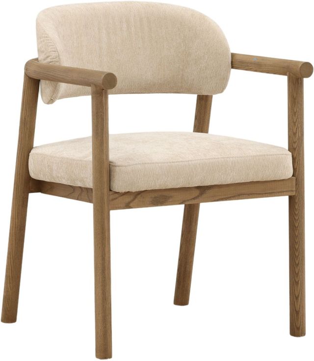Dovetail Furniture Eloisa Brown/Sand Dining Chair-0