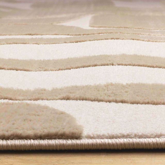 Kalora Interiors Leo Cream 5'x8' Style 2 Area Rug-1