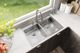 Elkay Crosstown® Polished Satin 33" x 22" 1-Hole Equal Double Bowl Dual Mount ADA Sink Kit-2
