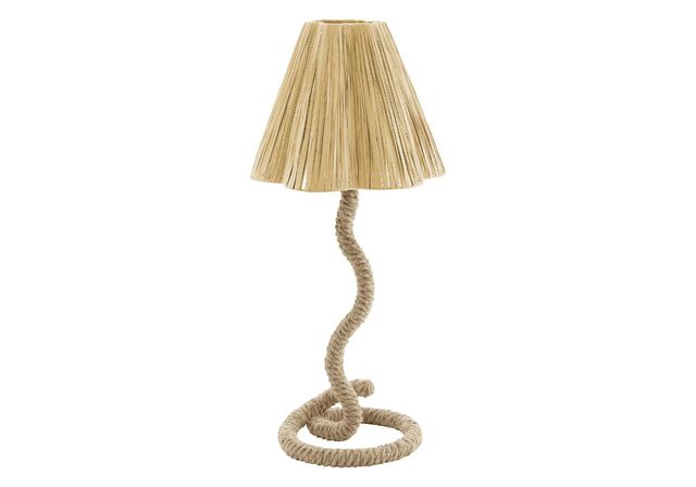 Monarch Specialties Inc. Natural Rope 22" Table Lamp-0