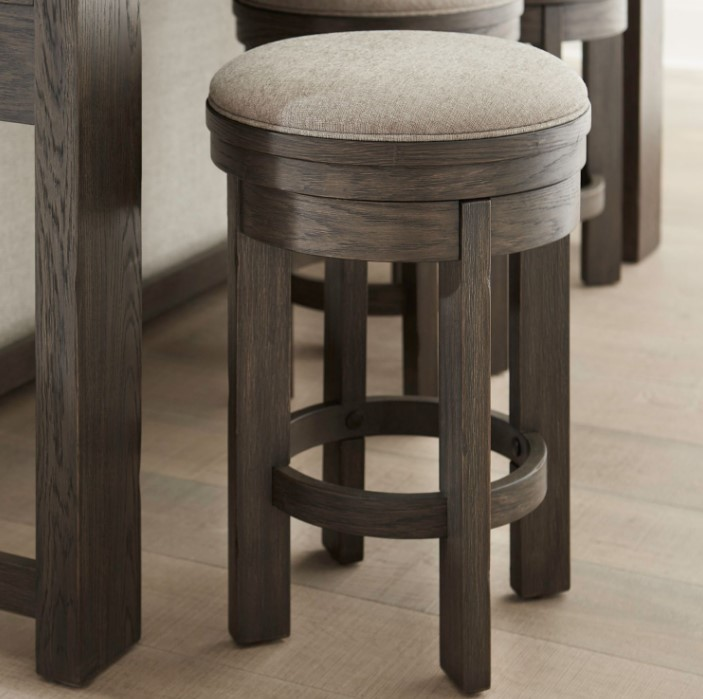 Liberty Furniture Lennox Hill Swivel Stool - Thumbnail 4