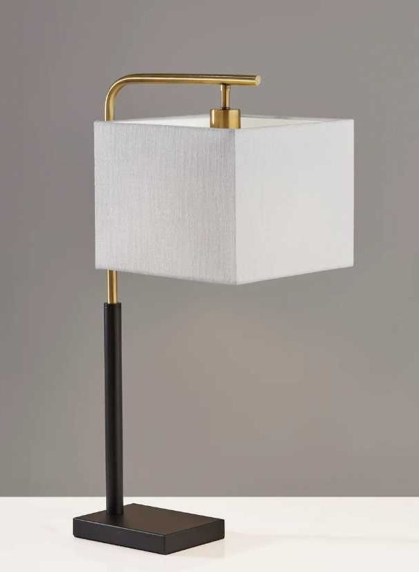 Adesso® Flora Black Table Lamp-3