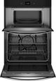 Whirlpool® 30" Stainless Steel Oven/Microwave Combo Electric Wall Oven-1