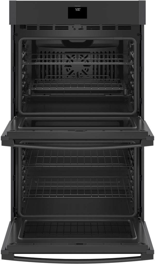 GE® 30" Black Slate Electric Built In Double Oven-1