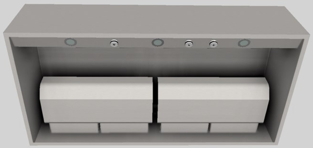 Vent-A-Hood® 48" Stainless Steel Wall Mounted Range Hood-3