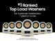 Samsung Ivory Top Load Washer & Gas Dryer Laundry Pair-3