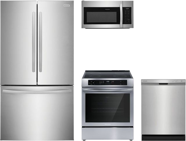 Frigidaire® 4 Piece Stainless Steel Kitchen Package-0