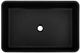 ZLINE Siena 24" Matte Black Vessel Quartz Bathroom Sink-1